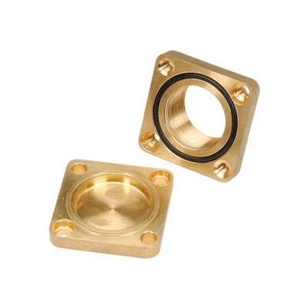 EMBASSY INDUSTRIES Embassy Manifold End Block Brass 11240507